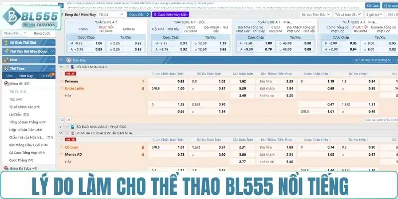 Lý do BL555 luôn nằm trong top lựa chọn của người chơi
