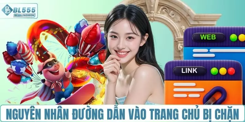 Nguyên nhân đường dẫn vào trang chủ bị chặn