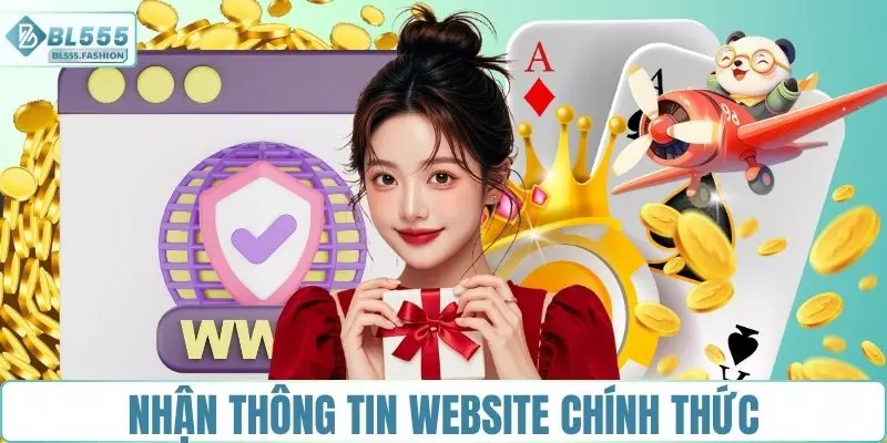 Nhận thông tin link vào trên trang web chính